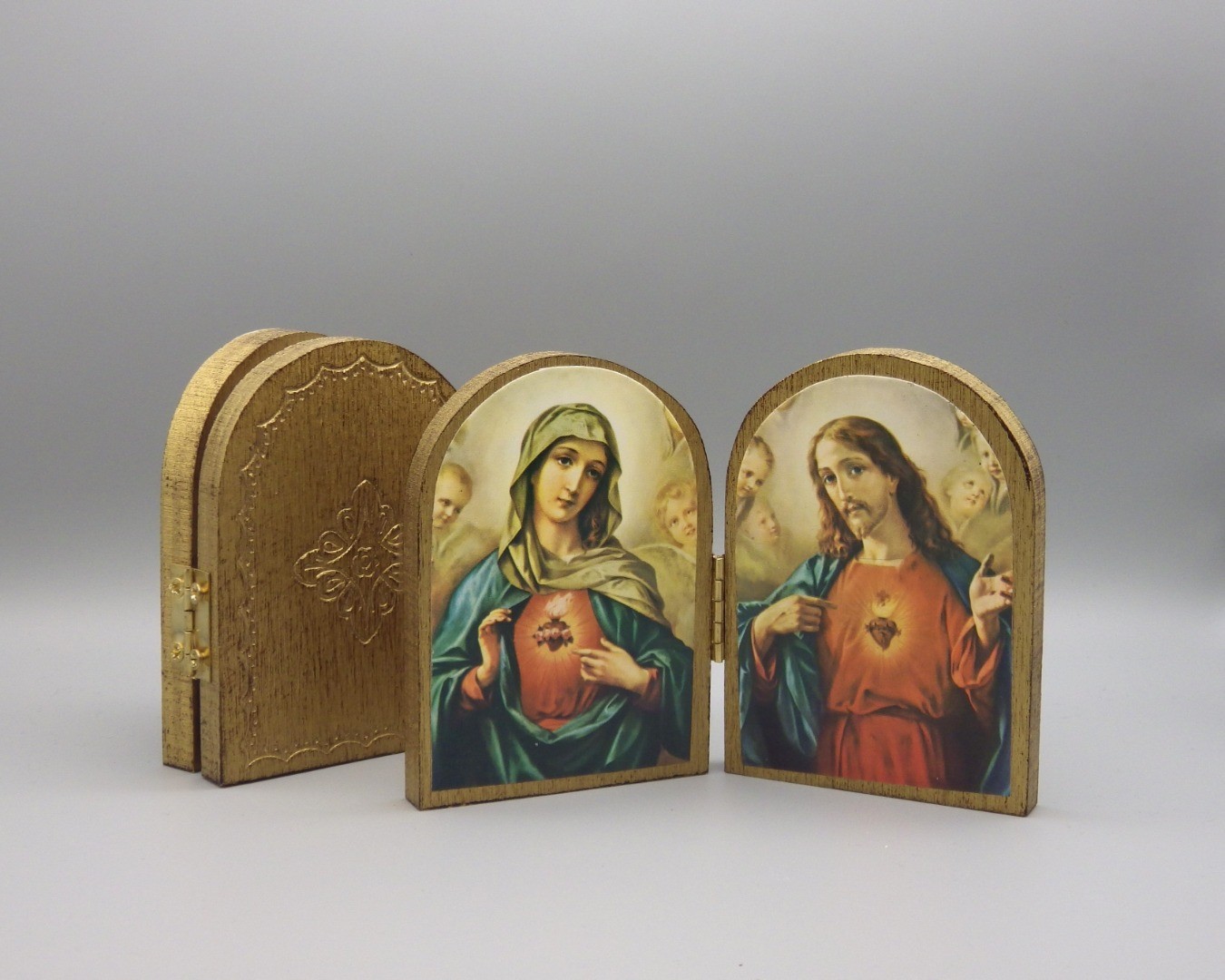 Sacred Heart Diptych