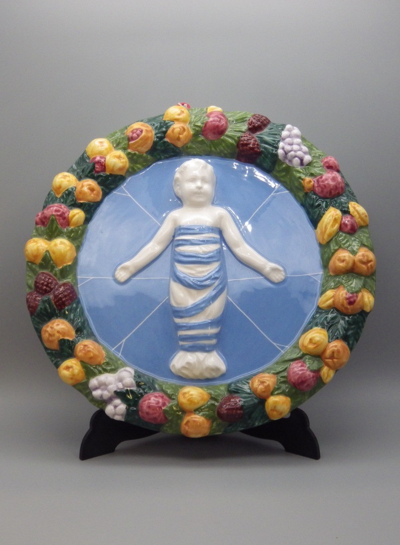 Roundel with Cherub