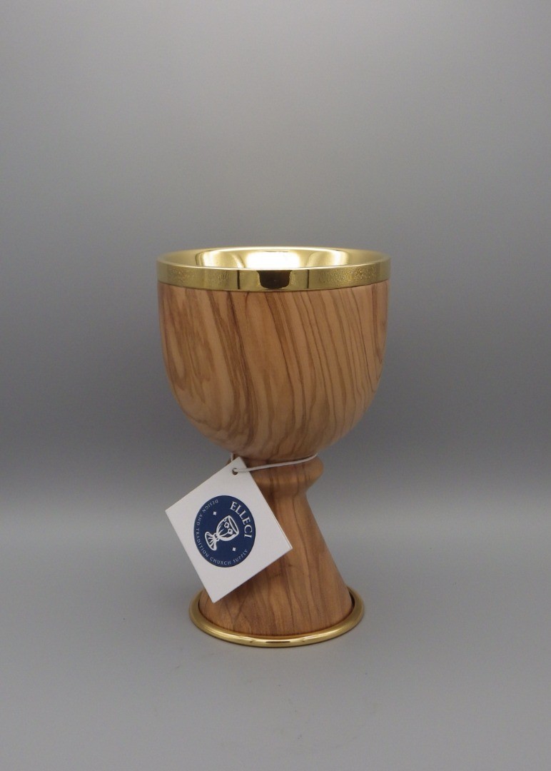 Olive Wood Chalice