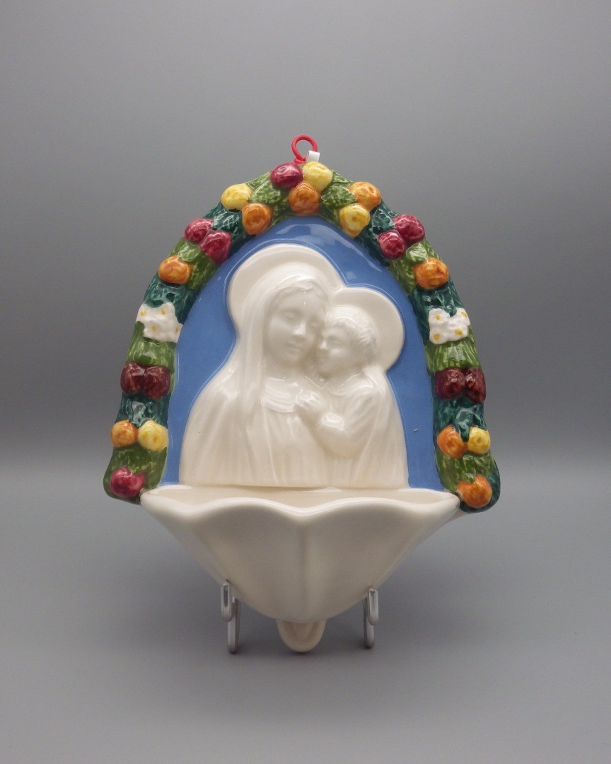 Holy water font Madona of Tenderness